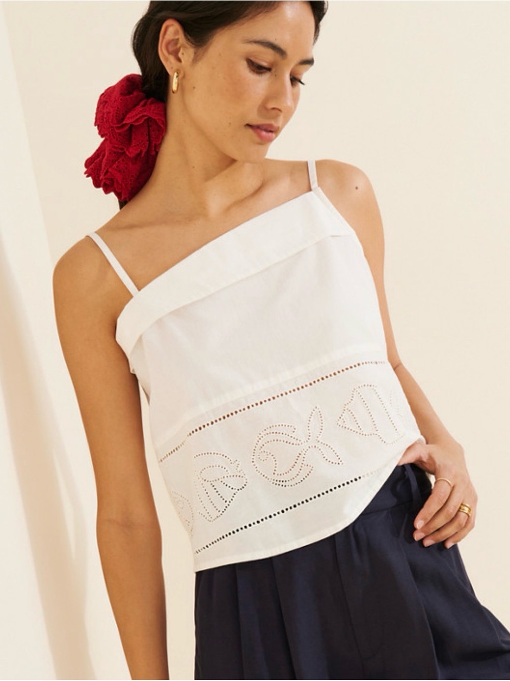 Vainica Raida Sleeveless Top
Thinking MU Retail: $129